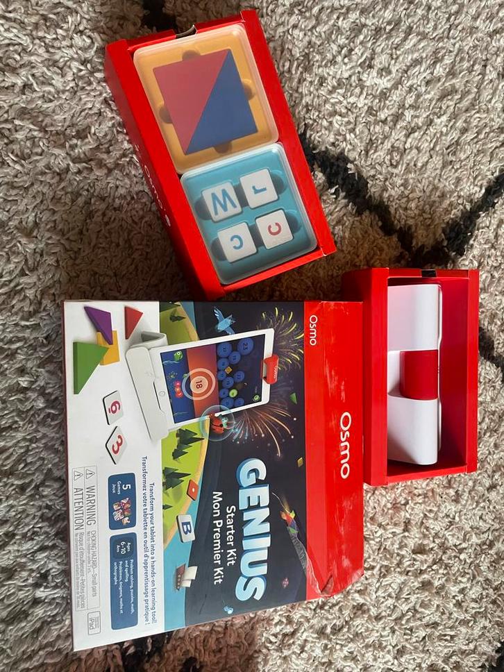 Osmo Genius Starter Kit - Leerzaam en Leuk!, Spelcomputers en Games, Spelcomputers | Nintendo 2DS en 3DS, Zo goed als nieuw, 3DS