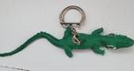 Groene krokodil sleutelhanger, Ophalen of Verzenden, Gebruikt