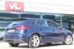 Audi A3 Sportback 1.0 TFSI Sport Lease Edition | Navigatie |, Auto's, Stof, Gebruikt, Blauw, Origineel Nederlands