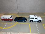 3 Welly Modelauto's: VW Bus, Cabrio & Land Rover, Hobby en Vrije tijd, Modelauto's | 1:18, Ophalen of Verzenden, Gebruikt, Auto