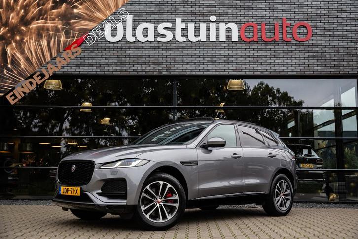 Jaguar F-Pace 2.0 P400e PHEV R-Dynamic SE , Panoramadak, Mer, Auto's, Jaguar, Bedrijf, Te koop, F-Pace, 360° camera, 4x4, ABS