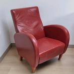 Leren fauteuil., Antiek en Kunst, Ophalen