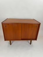 Mid-Century Danish Teak Cabinet / Audio Cabinet, Ophalen, Teakhout, 50 tot 100 cm, Minder dan 100 cm