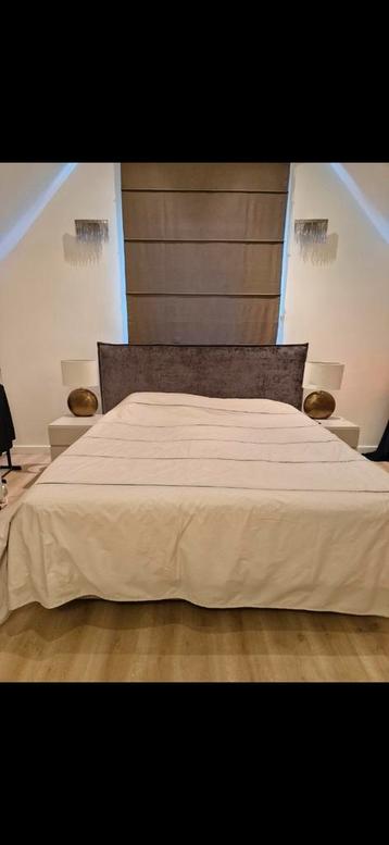 Pullman Boxspring 180x200 antraciet incl. topper beschikbaar voor biedingen