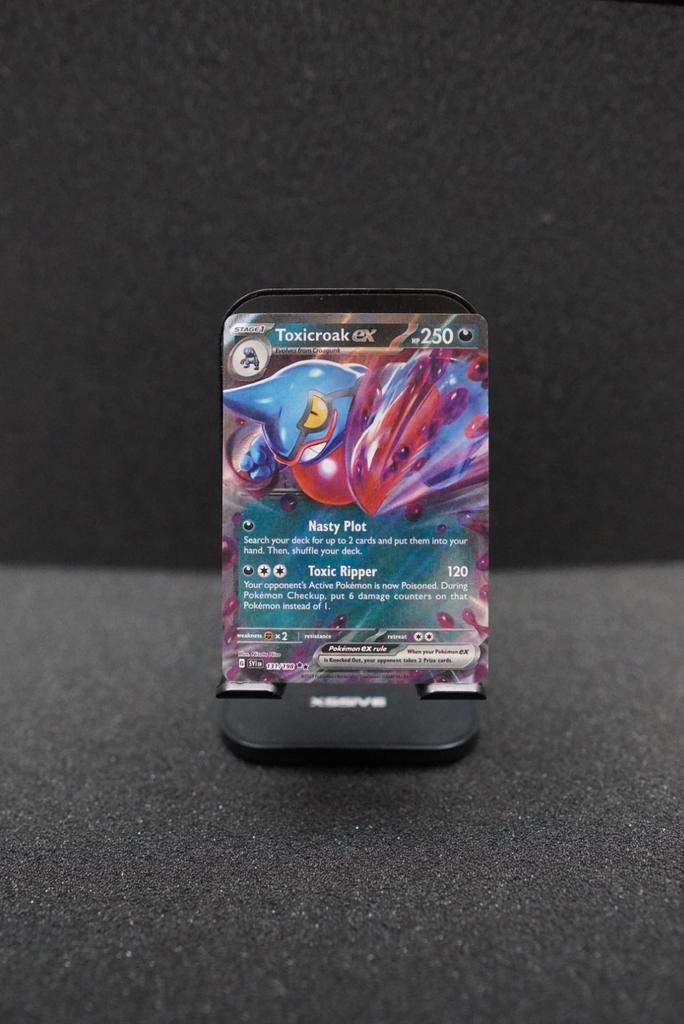 Toxicroak ex 131/198, Hobby en Vrije tijd, Verzamelkaartspellen | Pokémon, Zo goed als nieuw, Ophalen of Verzenden