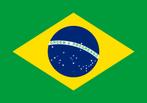 Braziliaanse Vlag XL, vlag Brazilië, 150 x 250 cm, Diversen, Vlaggen en Wimpels, Nieuw, Verzenden