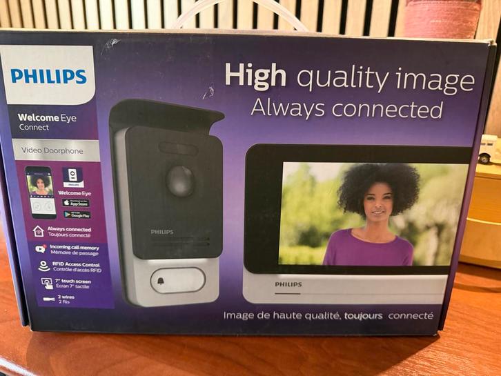 Bedrade Intercom met Wifi Camera en Poortopener, Huis en Inrichting, Deurbellen, Nieuw, Bedraad, Ingebouwde camera, Compatibel met smartphone