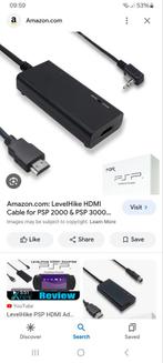 Levelhike hdmi kabel voor psp, Computers en Software, Ophalen of Verzenden, Zo goed als nieuw