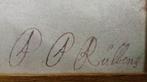 Tekening / prent Nicolaas Rubens, kleine jongen met halskett, Ophalen of Verzenden