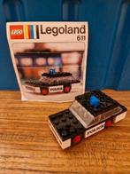 Lego 611 - Police car, Kinderen en Baby's, Speelgoed | Duplo en Lego, Ophalen of Verzenden, Gebruikt, Complete set, Lego