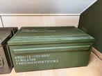 2x militaire ijzere kisten, Ophalen, Gebruikt, 100 tot 150 cm, 50 tot 75 cm