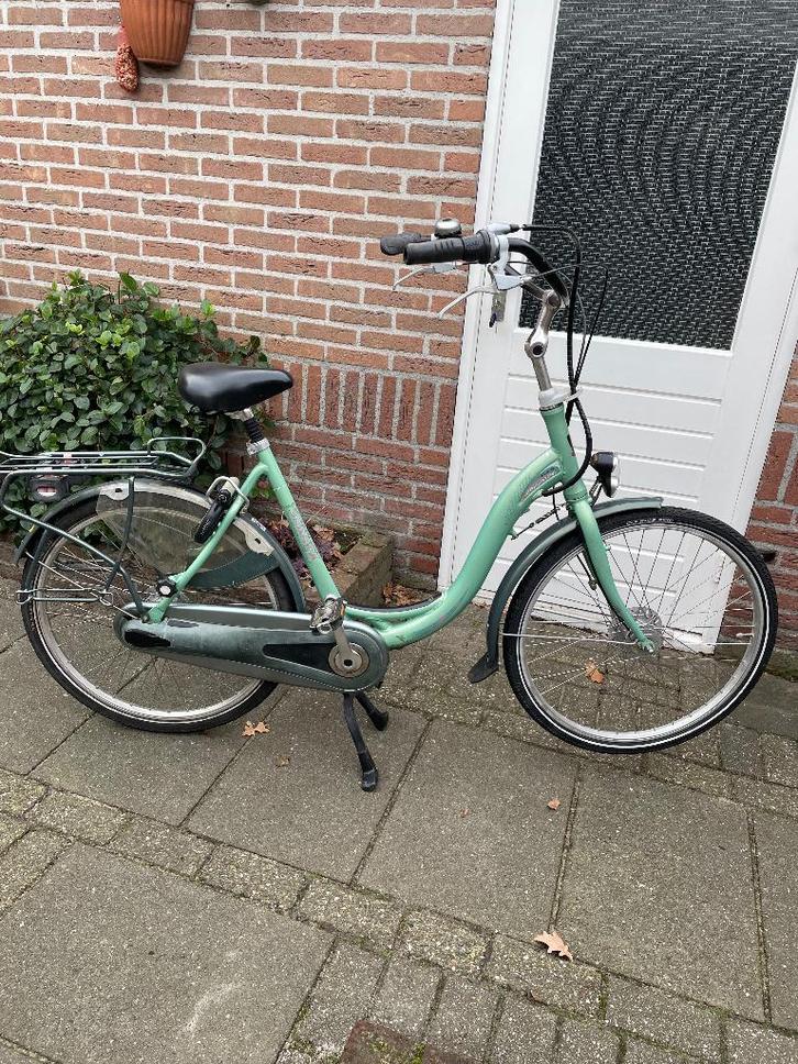 Goede Sparta Amazone 26 inch 7 versnellingen met zitje., Fietsen en Brommers, Fietsen | Dames | Moederfietsen, Gebruikt, Sparta