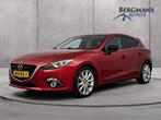 Mazda 3 - 2.0 GT-M // LEDER // STOELVERWARMING // (bj 2015), Auto's, Voorwielaandrijving, Gebruikt, Zwart, 4 cilinders