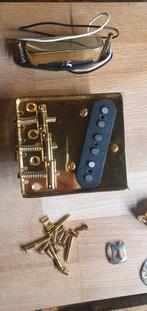Squier telecaster Pickups 40th anniversary gold fender, Muziek en Instrumenten, Ophalen of Verzenden, Zo goed als nieuw, Elektrische gitaar
