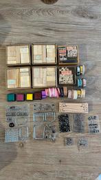 Stempels en washi tape, Hobby en Vrije tijd, Knutselen, Ophalen of Verzenden, Zo goed als nieuw, Materiaal