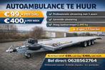 3-Assige Autoambulance / Oprijwagen – Te Huur, Aanhangwagen