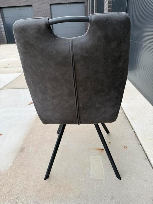 Leuke stoelen zo goed als nieuw, Huis en Inrichting, Stoelen, Zo goed als nieuw, Stof, Grijs, Ophalen of Verzenden