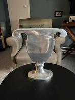 Barok Krulvaas - Geborsteld Aluminium, Huis en Inrichting, Woonaccessoires | Vazen, Overige materialen, Gebruikt, Overige kleuren