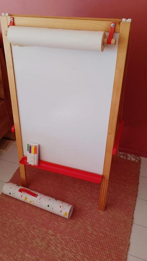 Ikea Mala schoolbord krijtbord whiteboard, Diversen, Schoolborden, Gebruikt, Krijtbord, Ophalen