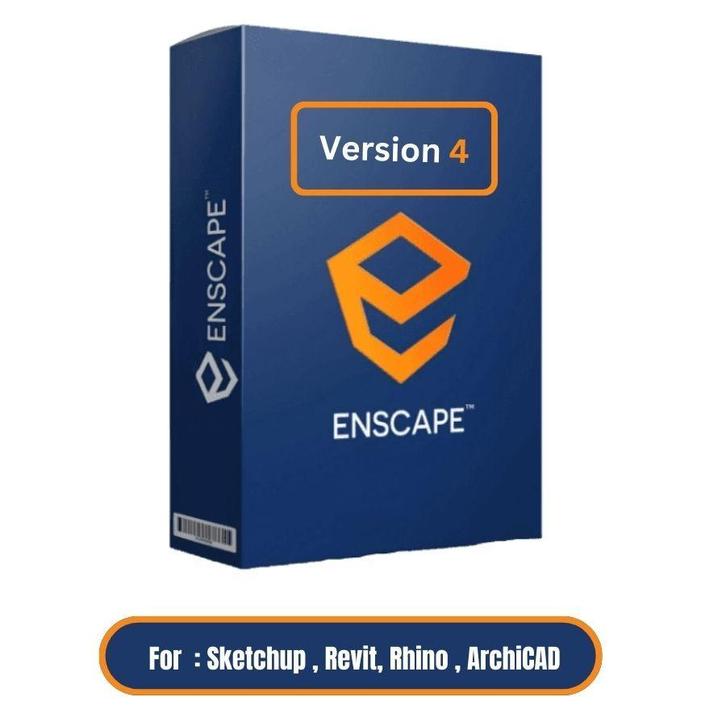 Enscape 4 voor Sketchup ,Rhinoceros ,Revit, Archicad, Computers en Software, Ontwerp- en Bewerkingssoftware, Nieuw, Windows, Ophalen