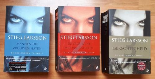 Millennium Trilogie Deel 1, 2 en 3, Stieg Larsson, Zweden, Boeken, Thrillers, Zo goed als nieuw, Scandinavië, Ophalen