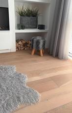 Leuk krukje met pluche bekleding, Ophalen of Verzenden, Zo goed als nieuw, Hout