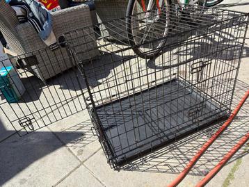 Opklapbare Hondenbench l 76 cm B 53 H 61 cm beschikbaar voor biedingen