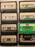 22 cassettebandjes van BASF, PDM,  Philips, Maxell, Agfa etc, Cd's en Dvd's, 2 t/m 25 bandjes, Met bewaardoos, rek of koffer, Ophalen of Verzenden