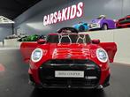 Kinderauto Mini Cooper S 12 volt metallic rood, Ophalen of Verzenden, Nieuw