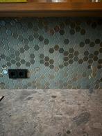 Hexagon tegels 1 doos. Glas, Doe-het-zelf en Verbouw, Tegels, Ophalen, Overige materialen, Wandtegels, Nieuw