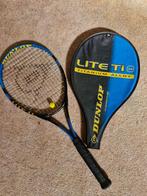 Tennis racket incl hoes, Sport en Fitness, Tennis, Ophalen, Gebruikt, Racket, Dunlop