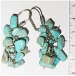 Turkoois en andere Oorbellen Verzameling Natuurlijke stenen, Sieraden, Tassen en Uiterlijk, Edelstenen, Ophalen of Verzenden, Nieuw