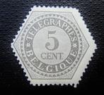 Belgie TG 8 Telegraafzegel ongebruikt 1879, Ophalen of Verzenden, Postfris