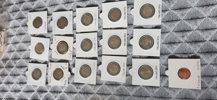 Finland 2 euro herdenkingsmunten, Postzegels en Munten, Munten | Europa | Euromunten, 2 euro, Finland, Ophalen of Verzenden