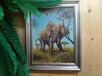 Olifant schilderij, Antiek en Kunst, Ophalen of Verzenden
