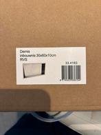 2 x RVS Inbouw nis, Doe-het-zelf en Verbouw, Sanitair, Ophalen of Verzenden, Nieuw, Rvs