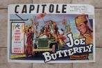 filmaffiche Joe Butterfly 1957 Audie Murphy filmposter, Rechthoekig Liggend, Ophalen of Verzenden, A1 t/m A3, Zo goed als nieuw