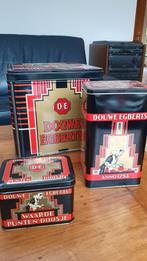 Douwe Egberts Blikken - Set van 3, Verzamelen, Blikken, Ophalen of Verzenden, Gebruikt, Koffie, Douwe Egberts