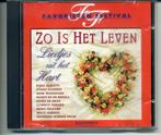 Zo is het leven liedjes uit het hart 18 nrs CD 1998 ZGAN, Cd's en Dvd's, Cd's | Nederlandstalig, Levenslied of Smartlap, Ophalen of Verzenden