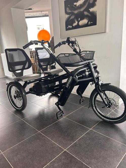Fun 2 go Van raam zwart duofiets NIEUW ! nu ACTIE -15%, Fietsen en Brommers, Fietsen | Driewielfietsen, Nieuw, Ophalen