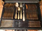 SBS Besteck Solingen Verguld 70-delig in koffer, Ophalen of Verzenden