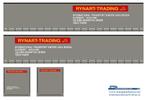 Vrachtauto decal 1:50 Rynart trading Klundert, Verzenden, Nieuw, Bus of Vrachtwagen, Overige merken