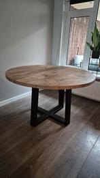 Industriele ronde tafel, Ophalen, Rond, Zo goed als nieuw, 100 tot 150 cm