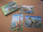 Dinosaurus puzzel, Ophalen, 10 tot 50 stukjes, Gebruikt, 4 tot 6 jaar