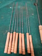 bbq spiezen klem en tang met houten handgreep, Ophalen of Verzenden, 'T Olde Gre-j, Info@toldegrej.nl, Endepoelstraat 20f Didam