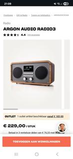 Argon audio Radio 3, Ophalen of Verzenden, Zo goed als nieuw, Radio