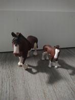 Schleich paarden moeder met veulen, Ophalen, Zo goed als nieuw, Paard, Beeldje of Figuurtje