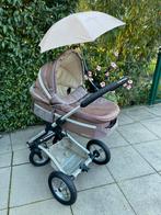 Mutsy active kinderwagen met reiswieg, Kinderen en Baby's, Kinderwagens en Combinaties, Gebruikt, Verstelbare duwstang, Mutsy