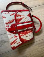 Essentiel Antwerp Handtas - Rood/Wit, Sieraden, Tassen en Uiterlijk, Tassen | Damestassen, Ophalen of Verzenden, Zo goed als nieuw