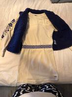 Jurkje met vestje paars en goud kleurig, Kinderen en Baby's, Kinderkleding | Maat 134, Ophalen of Verzenden, Zo goed als nieuw